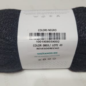 Lana Negro- Revesderecho - Colors