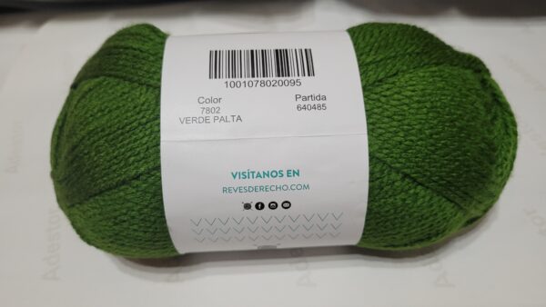 Lana Verde Palta - Revesderecho - Colors