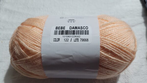 Lana bebe -damasco- Orquídea