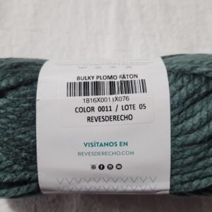 Lana Plomo Raton- Revesderecho- BULKY