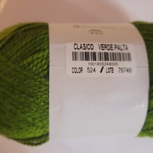 Lana Verde Palta- Orquídea- Clásico