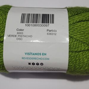 Lana Verde Pistacho- Revesderecho - Colors