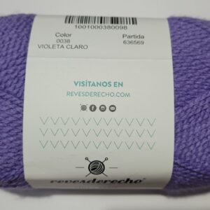 Lana Violeta Claro- Revesderecho - Colors