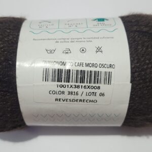 Lana Café Moro Oscuro - Revesderecho - Colors