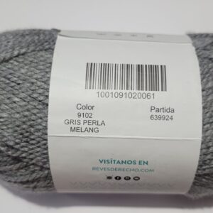 Lana Gris Perla Melang - Revesderecho - Colors